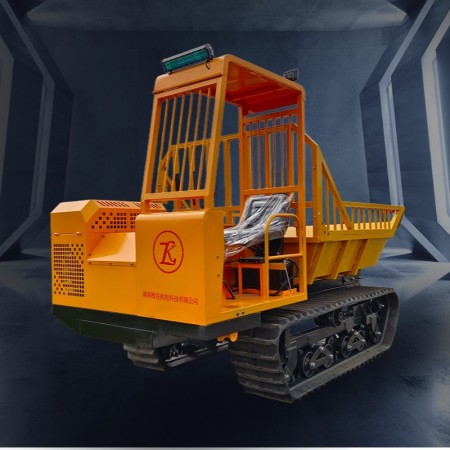ලාභ Crawler Mini Dumper Truck Self Loading Diesel 3500kg