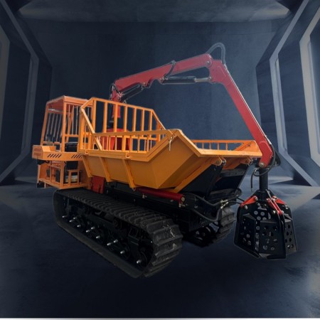Crane Grab 5000kg Crawler Dumper වලින් සමන්විතයි
